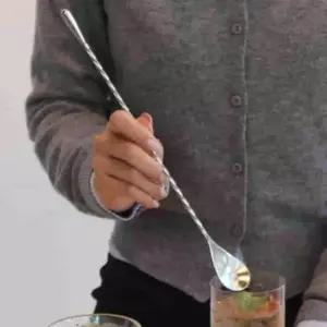 롱티스푼 30cm 머들러 카페 칵테일 긴스푼