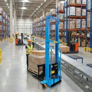 전기 지게차 소형 스태커 입식 1톤 전동