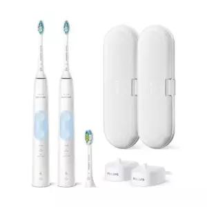 필립스 소닉케어 전동칫솔 2팩 HX6403/70