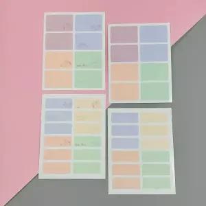 [셀러에이드]파스텔 미아방지 방수 의류 라벨 네임 스티커 2종