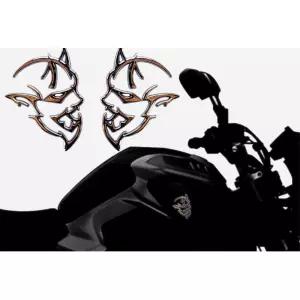 크롬 자동차 튜닝스티커 포인트 바이크데칼 자유문구