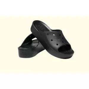 [크록스]Classic Platform Slide 클래식 플랫폼 슬라이드 블랙 208180-001 730606
