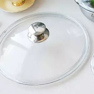 ATM 파이렉스 유리 뚜껑 28cm 1P 다용도 냄비 덮개 유리냄비덮개