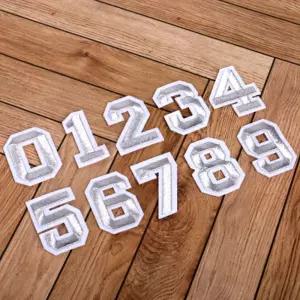 열로붙이는 다림질 숫자패치 가방꾸미기 열접착식 옷와펜