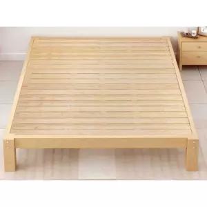 평상형 침대프레임 나무 원목발 깔판 저상형 받침대