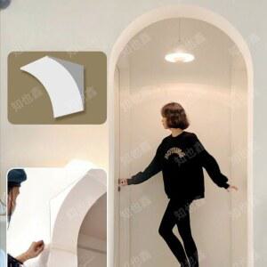 셀프 아치형 석고 인테리어 현관 가벽 파티션 아치형문 도어