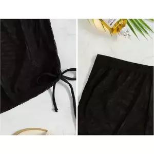 꾹상점1  여사친 시스루 수영복 숏팬츠 비키니 커버업 핫팬츠 반바지