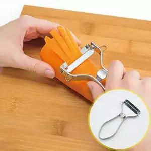 채칼 스테인리스 고급형 5.0mm 우엉채칼 핸디형 당근 채썰기