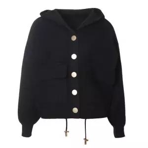 매장정품 JIGOTT 지고트 *플랩 포켓 니트 후드 가디건JR2E1CD543 1215385