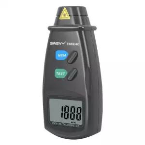 회전 속도계 디지털 타코메타 비접촉식 RPM 측정기 계기판 데이터 타코미터