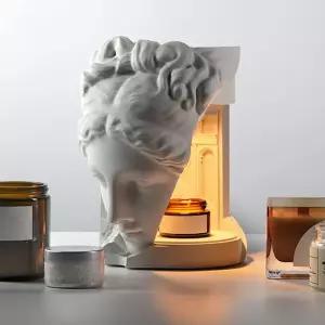 유니크 캔들워머 향초 램프 타이머 예쁜 워머 단일 침실 선물 양초