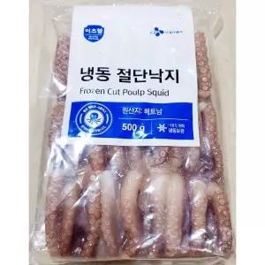 이츠웰 절단낙지m 500g 절단낙지 냉동수산물 수산물 간식