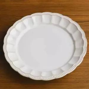 도자기 원형접시 27cm 업소용접시 유리그릇