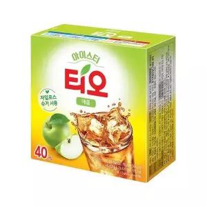 [셀러허브][동서식품] 티오 아이스티 40T 애플맛 2곽 (S32456352)