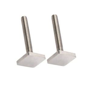 o Bars Wing 슬라이드 바 532 T 볼트 트랙 루프 마운트 사이클 너트 교체 부품 DS-JK