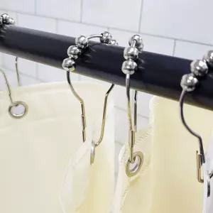 구슬 커튼 고리 커튼링 커튼봉링 부드러운 커튼부자재 커튼설치