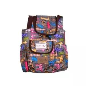 [반려] 애견 애묘 이동 막힘 앞가방 1P 소 그레이 자석단추