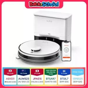 이불청소기 매트리스 침구 ILIFE A30 PRO 5000Pa 흡 청소기 물걸레 청소 기능 결합 자동 먼지 비움 60일량