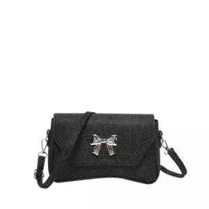 여친 숄더백 디너백 스퀘어백 큐빅 리본 럭셔리 가방 BE5