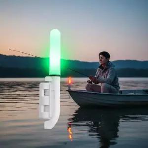 야간 낚시용 어신 경보기 입질 감지 센서 LED 발광 알람 2개입