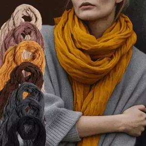 슈가 스카프 WT064 여성 롱머플러 겨울 목도리 보온 연말 선물