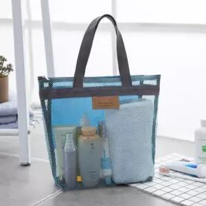 매쉬가방 해변 망사 목욕탕 매쉬 비치백 수영가방 비치가방 망사 망사가방