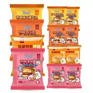한맥 PC방 아침 간편먹거리 4종 3개씩 총12개