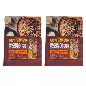 정화식품 왕오징어구이 200g + 200g
