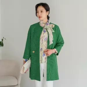 엄마옷 마담4060 [클래씨마담]그리너라운드하프코트 -QCO2603008-