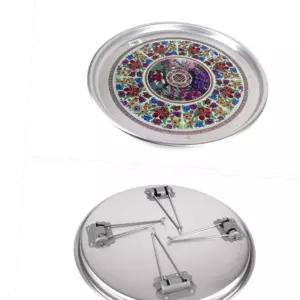 좌식식탁 레트로밥상 시골밥상 알루미늄밥상 원형밥상 별왕대