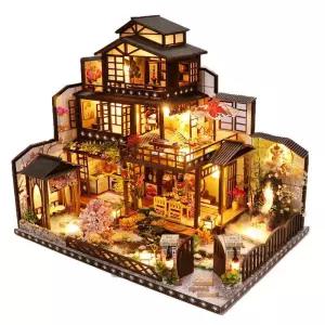 DIY 미니어처 하우스 일본 오르골 로라이프 톤치어