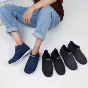 [RIZPICK]남성 플랫 레인슈즈 방수 장화 데일리 레인부츠 운동화 스타일