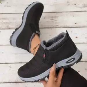 [RIZPICK]겨울 방한 등산화 남녀공용 패딩 부츠 보온 워킹 운동화