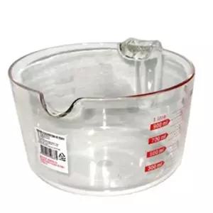[RIZPICK]계량용 1000ml 아크릴 주방 도구 투명 계량컵 1개 조리