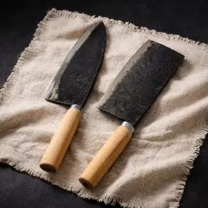 [더담고]국산 은성 무쇠칼 ( 전통 사각칼 대바칼 주방 다용도 수제 대장간칼 업소용 식당 부엌칼 식도 )