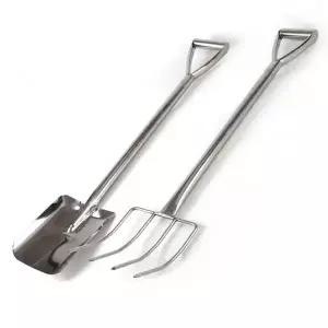 [RIZPICK]대형 요리 포크 99cm 스텐삽 군대 업소용 조리 포크 조리주걱