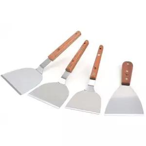 [RIZPICK]스텐 뒤집개 스끼바 27cm 뒤집게 스페치 해라 굴절 철판요리뒤집게