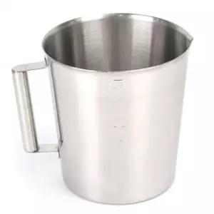 [RIZPICK]스텐 계량컵 대형 3000ml 업소용 계량컵 비커 용량컵 군부대계량컵