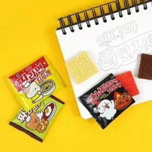 [문구] 라면 지우개 24개입 필기구 초등 학생 단체 선물 세트