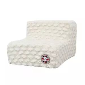 [반려] 강아지 구름 계단 2단 아이보리 1P 애견 소파 스텝