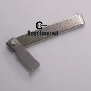 Keychannel 10pcs 자동차 키 블레이드 스마트 원격 Fob 빈 비상 HU100 MG HS ID47/4A 열쇠가없는