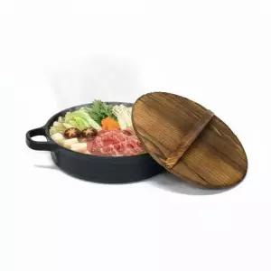 무쇠주물팬 무쇠 주물팬 인덕션세트 샤브샤브 신스끼야끼 전골냄비 업소식당용 26cm