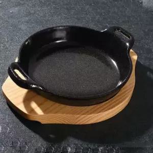 스테이크판 웰빙 원형 무쇠 파전판 고기불판 스테이크팬 20cm