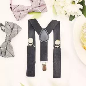 컬러 멜빵 어린이용 블랙 남성 남자 칼라 서스팬더 서스펜더 클래식서 주니어 스타일 코디 웨딩소품