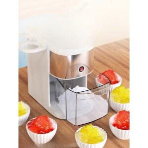 얼음가는기계 듀얼 슬러시 팥빙수 빙수 조절 분쇄 미니슬러시기계 가정용빙수기 가정용