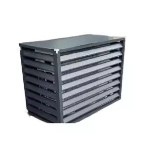 알루미늄 실외기 에어컨 덮개 그늘막 야외 투명색 가림막