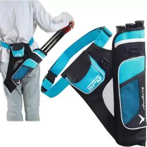 화살을 위한 SOPOGER 양궁 엉덩이 흔들기 - 청소년을 튜브 활 벨트 허리 3~4개 매달려 복합 리커브 표적