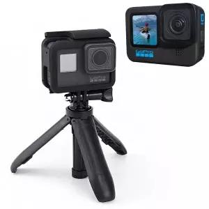 고프로 10 호환 액션캠 카메라 미니 셀카봉 삼각대 GOPRO10