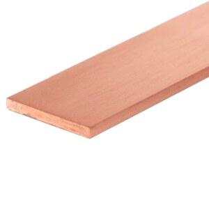 1PCS 구리 스트립 T2 순수 재료 스틸 두께 플랫 전기 도금 8MM DIY