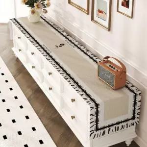 거실장 덮개 커버 가리개 협탁보 북유럽 패브릭 서랍장